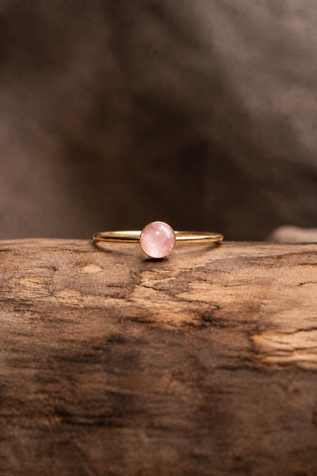 Cherry Blossom Stacking Ring Gold