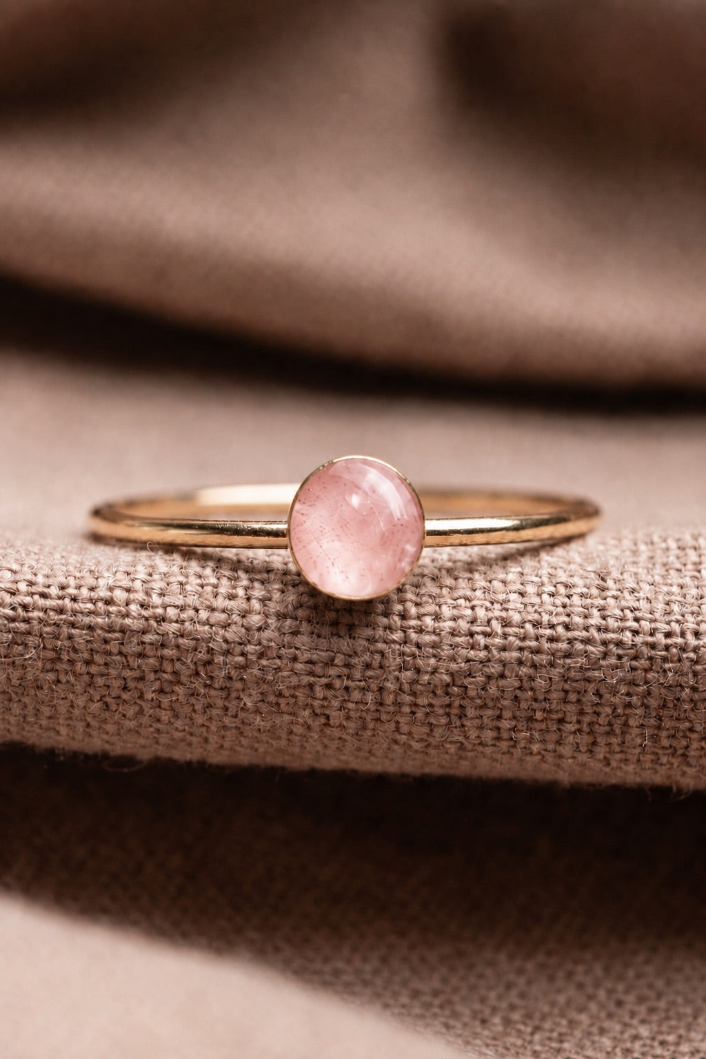 Cherry Blossom Stacking Ring Gold