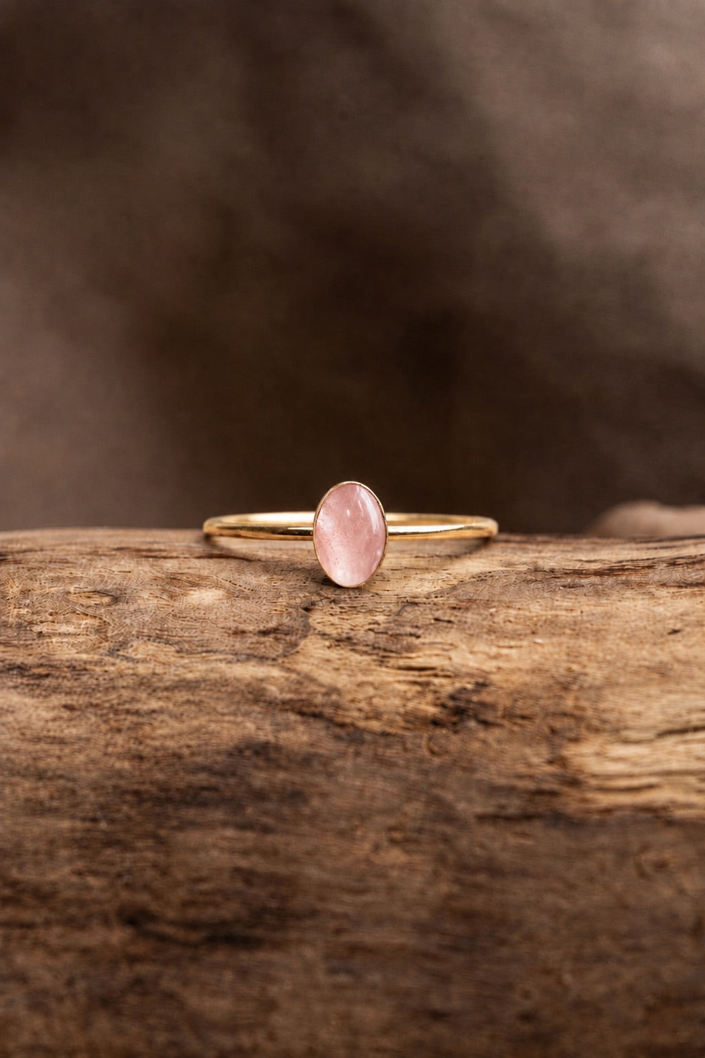 Cherry Blossom Stacking Ring Gold