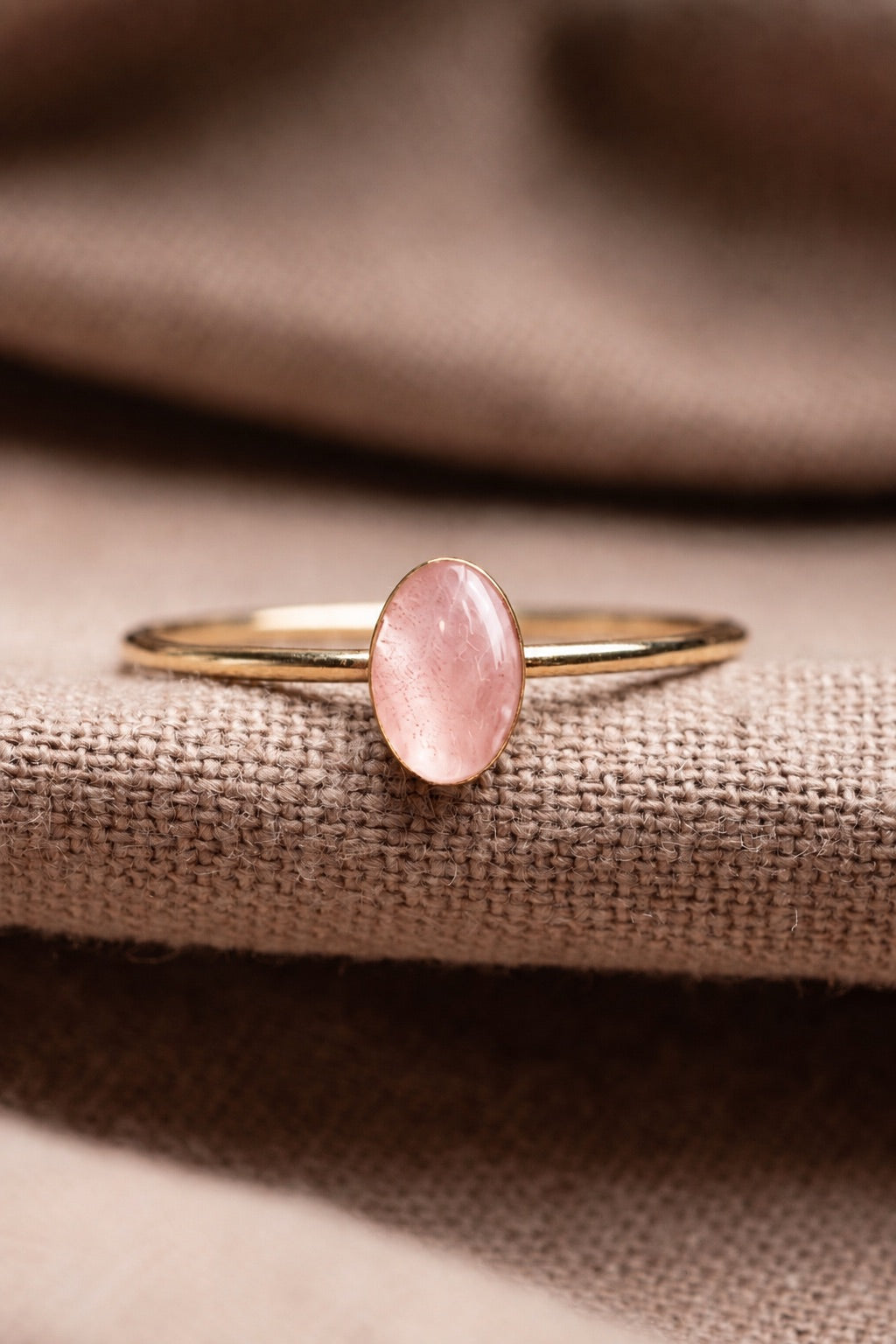 Cherry Blossom Stacking Ring Gold