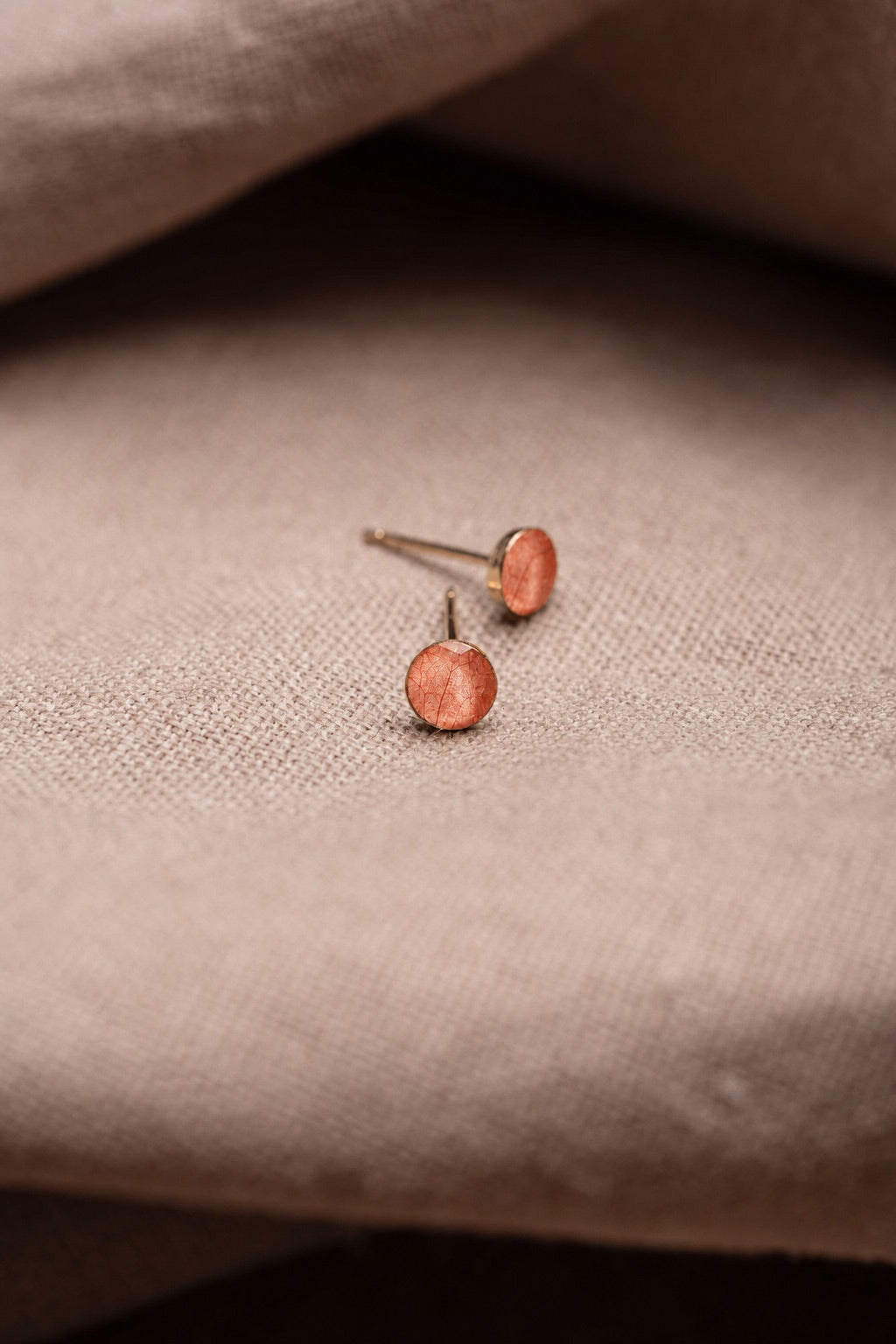Bougainvillea Stud Earrings Gold