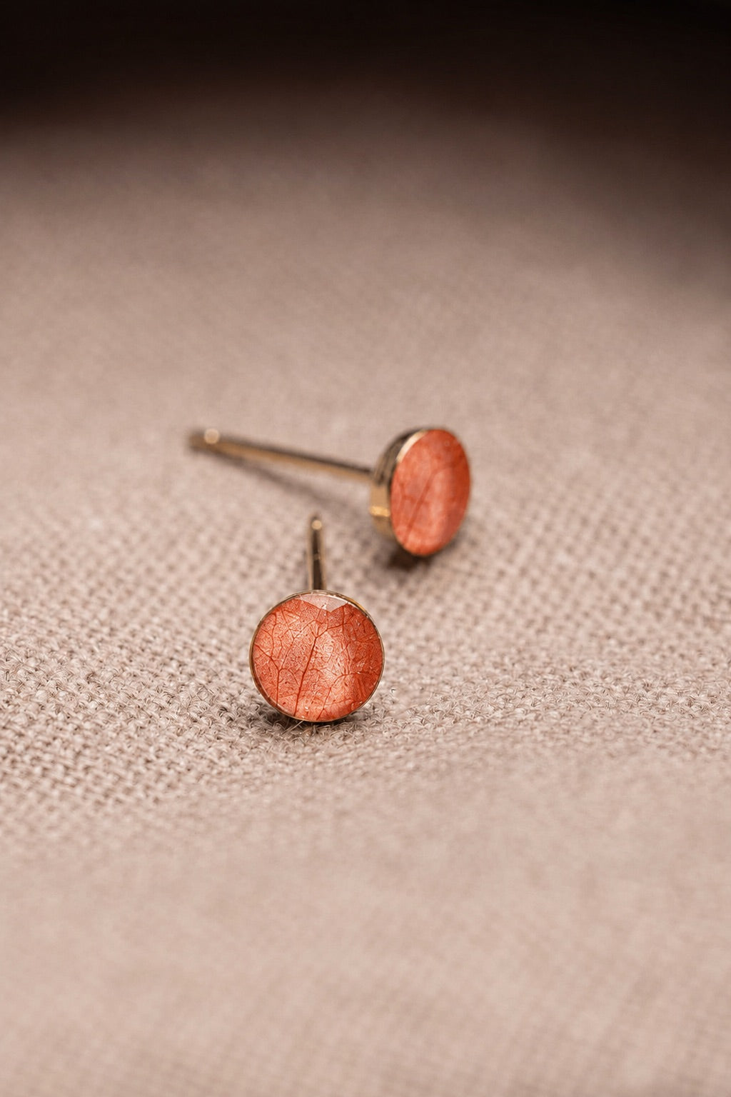 Bougainvillea Stud Earrings Gold