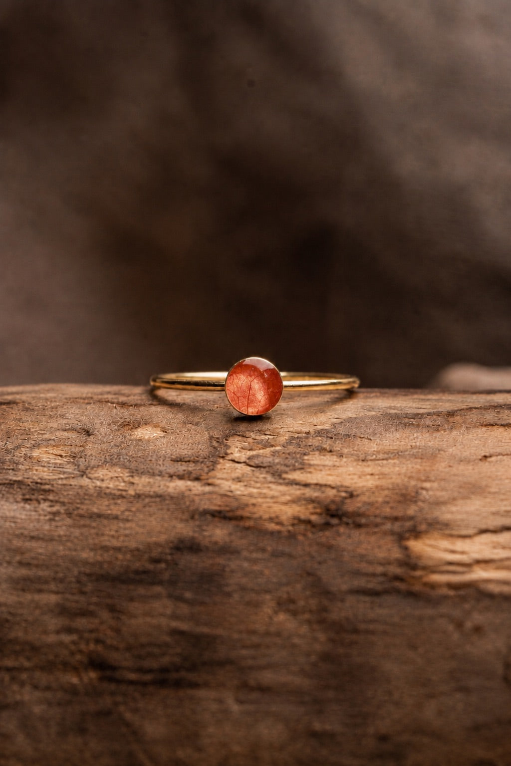Bougainvillea Stacking Ring Gold