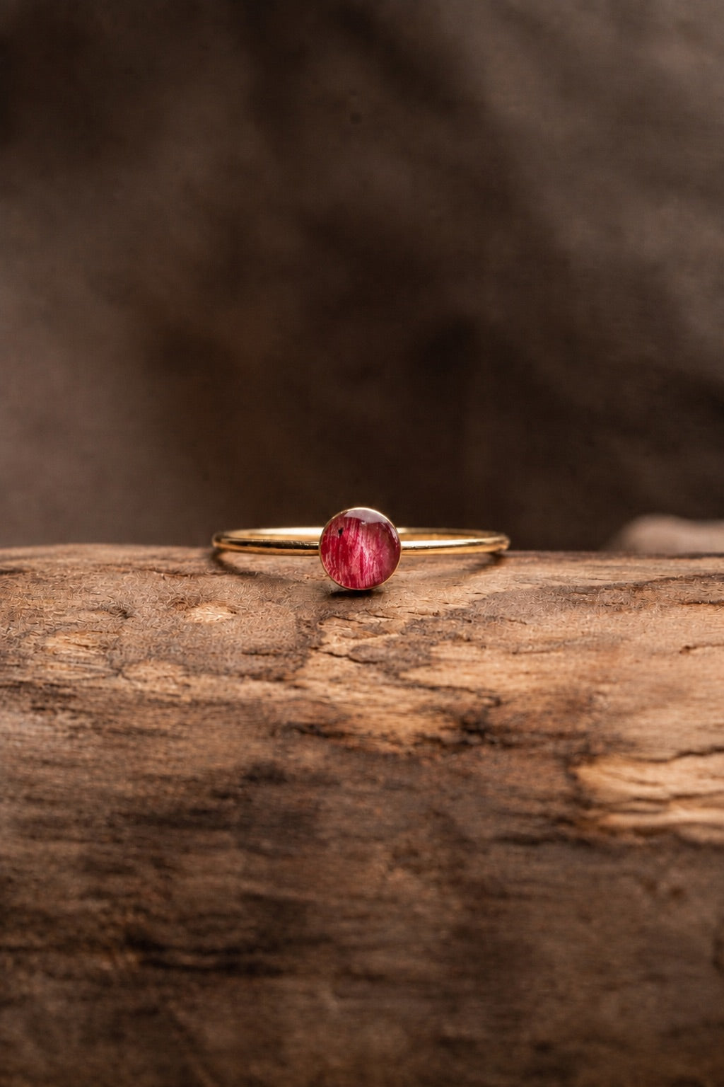 Tulip Stacking Ring Gold