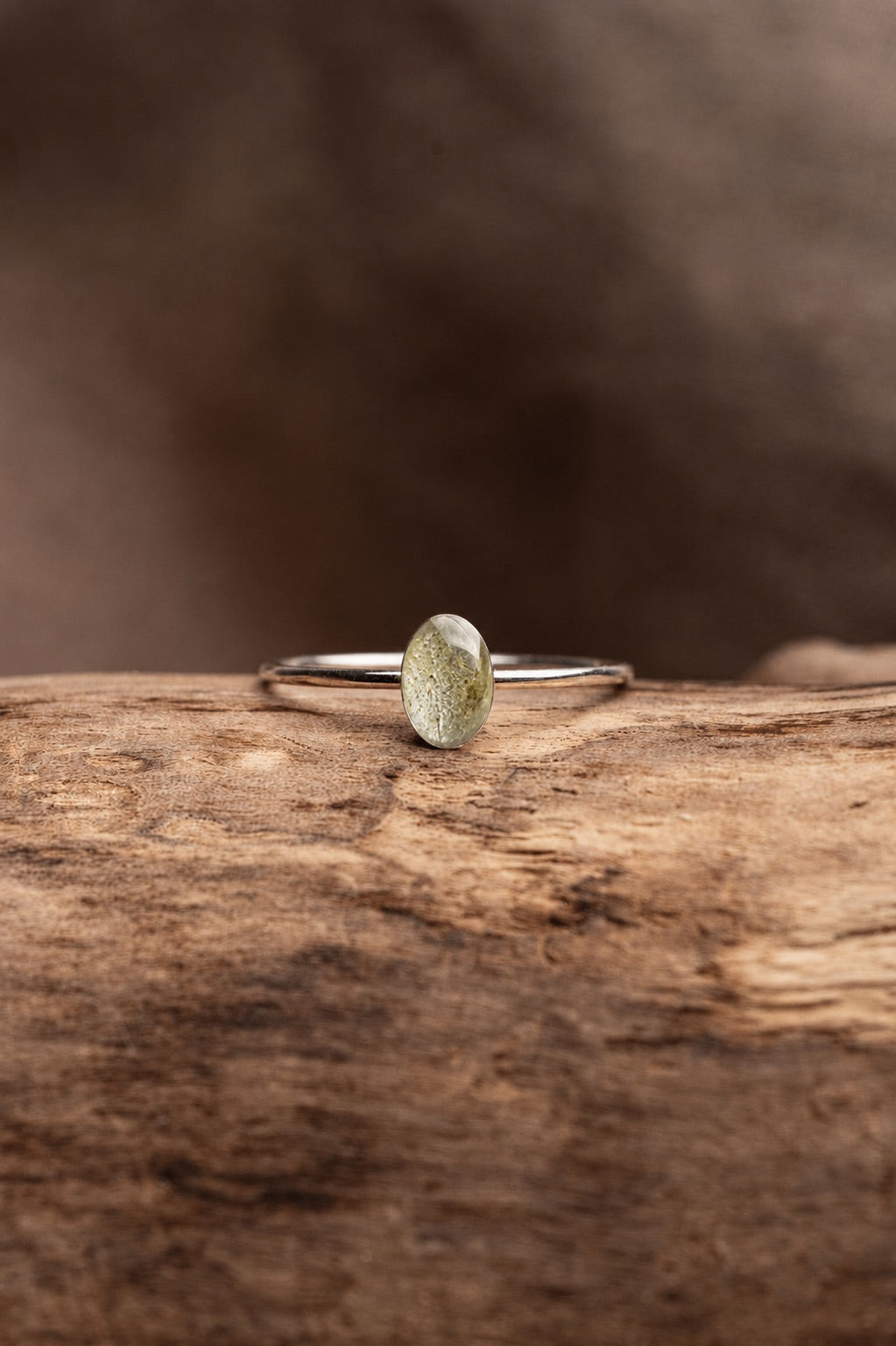 Eucalyptus Stacking Ring Silver