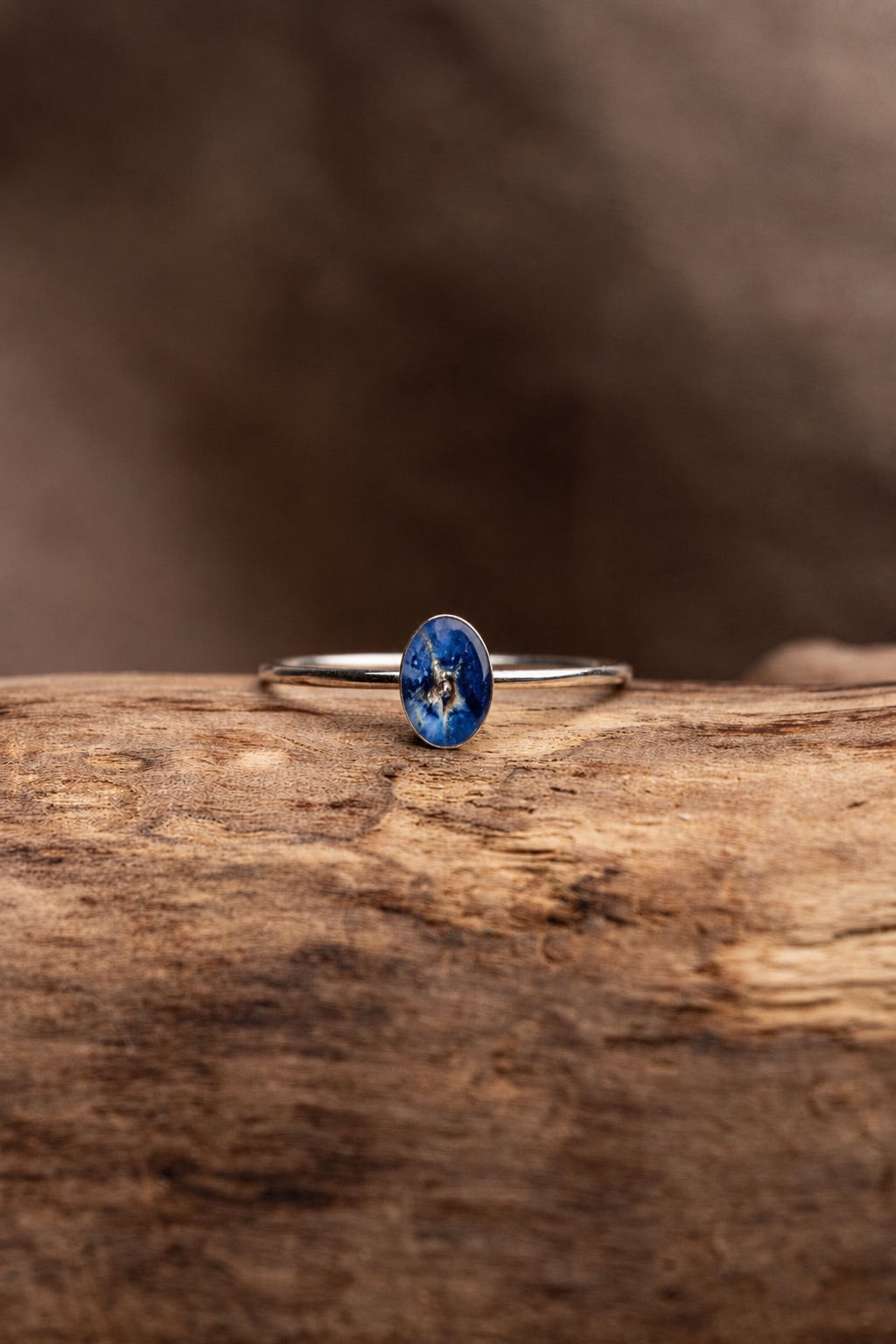 Forget Me Not Stacking Ring Silver