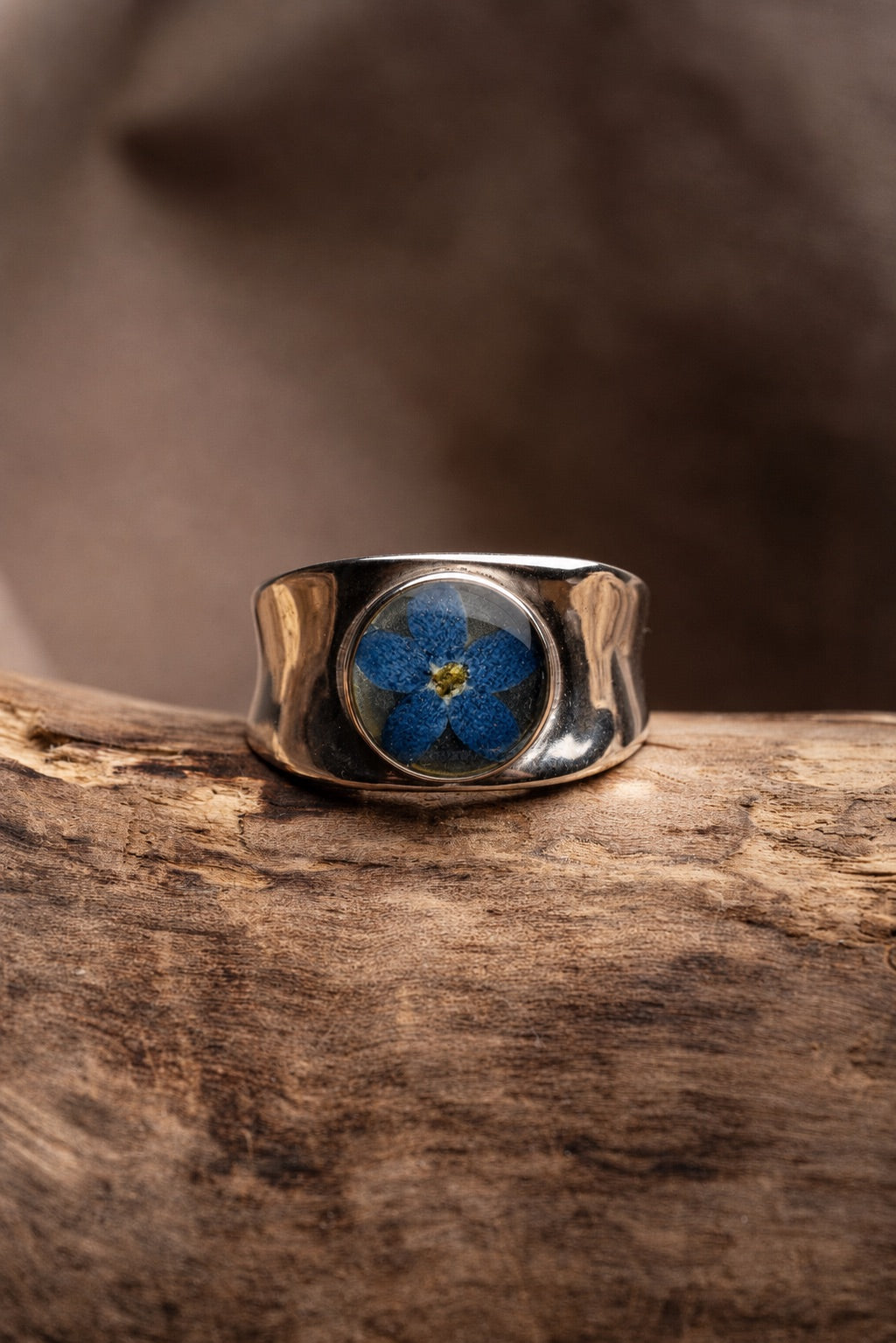 Forget Me Not Statement Ring