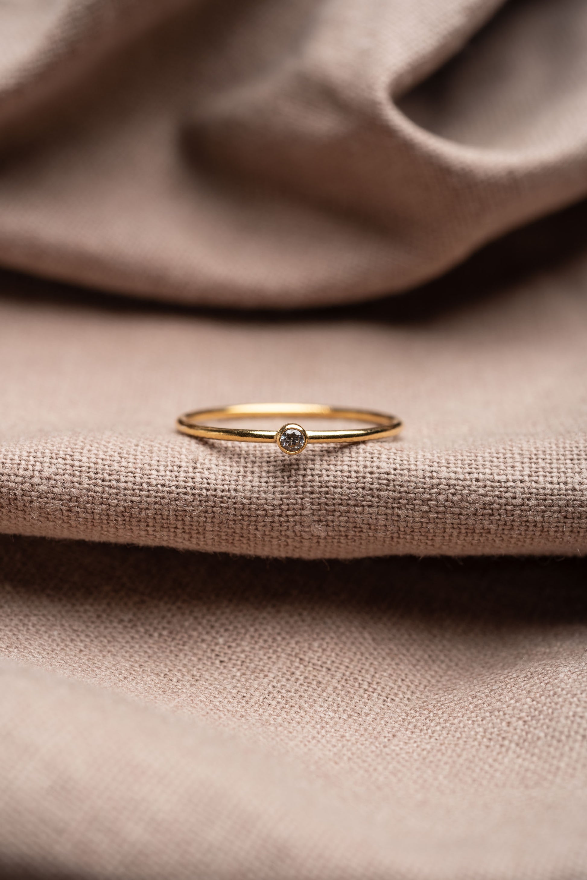 North Star Satellite Ring Gold