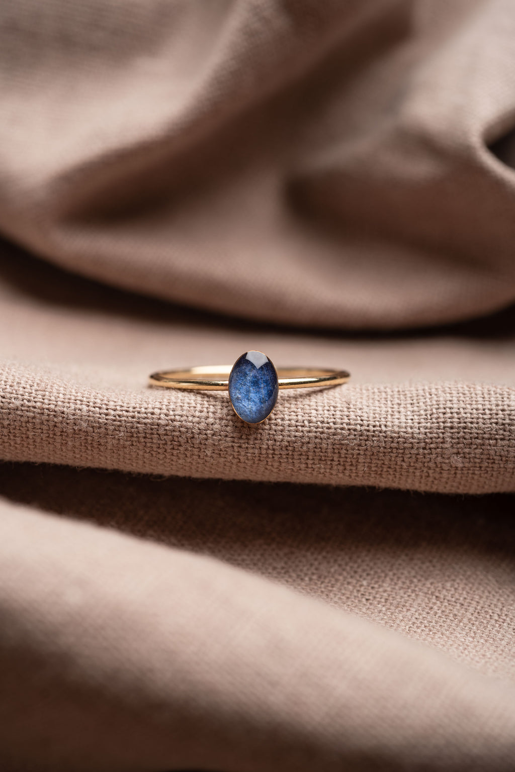 Hydrangea Stacking Ring Gold