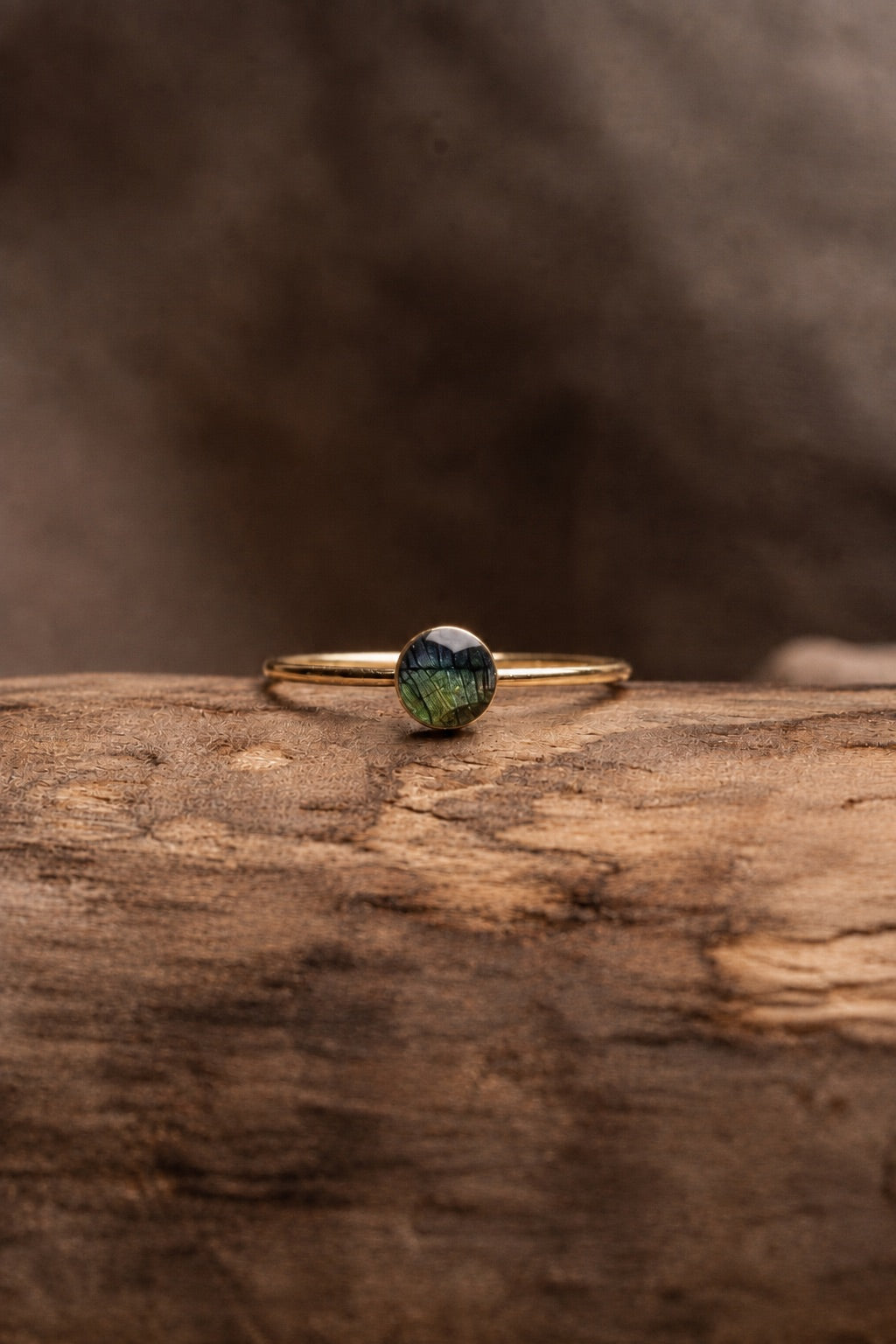 Iris Stacking Ring Gold
