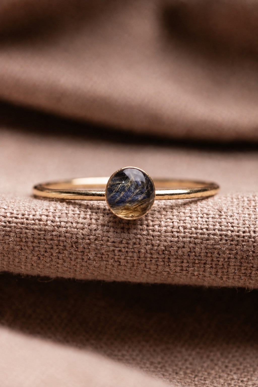 Iris Stacking Ring Gold