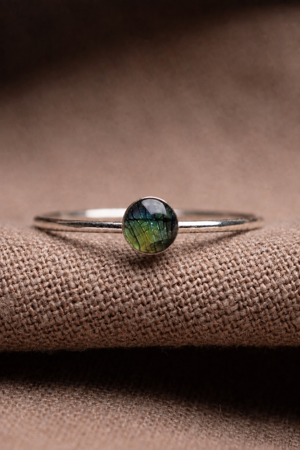 Iris Stacking Ring Silver