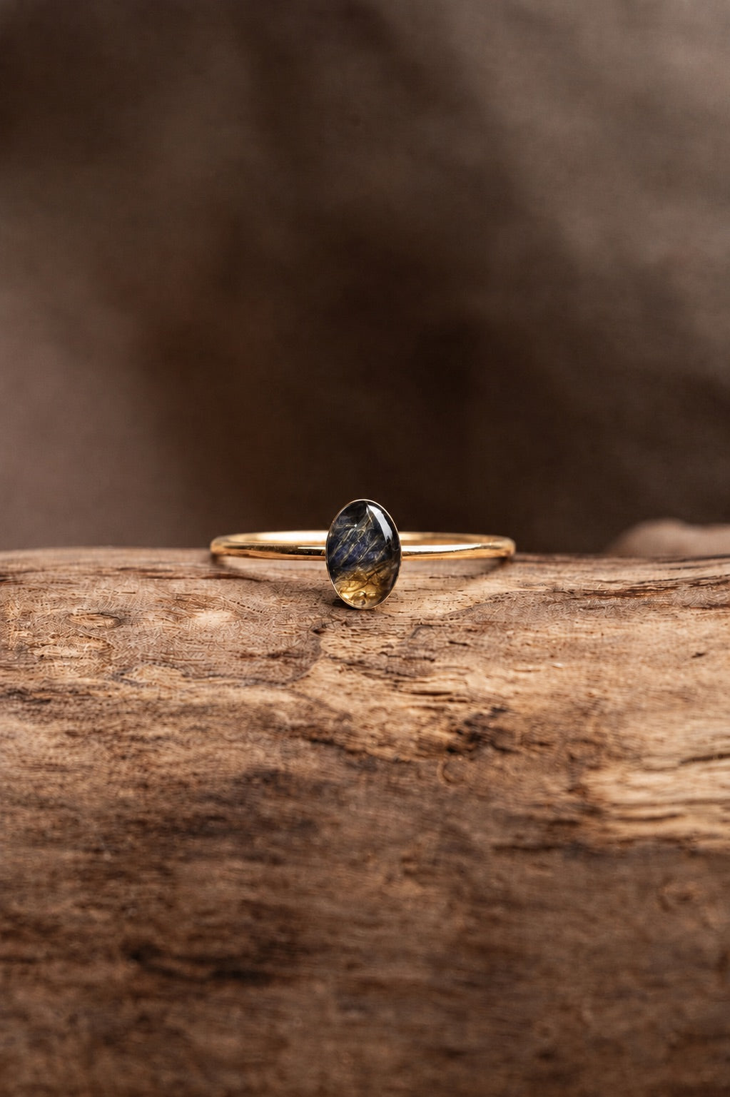 Iris Stacking Ring Gold