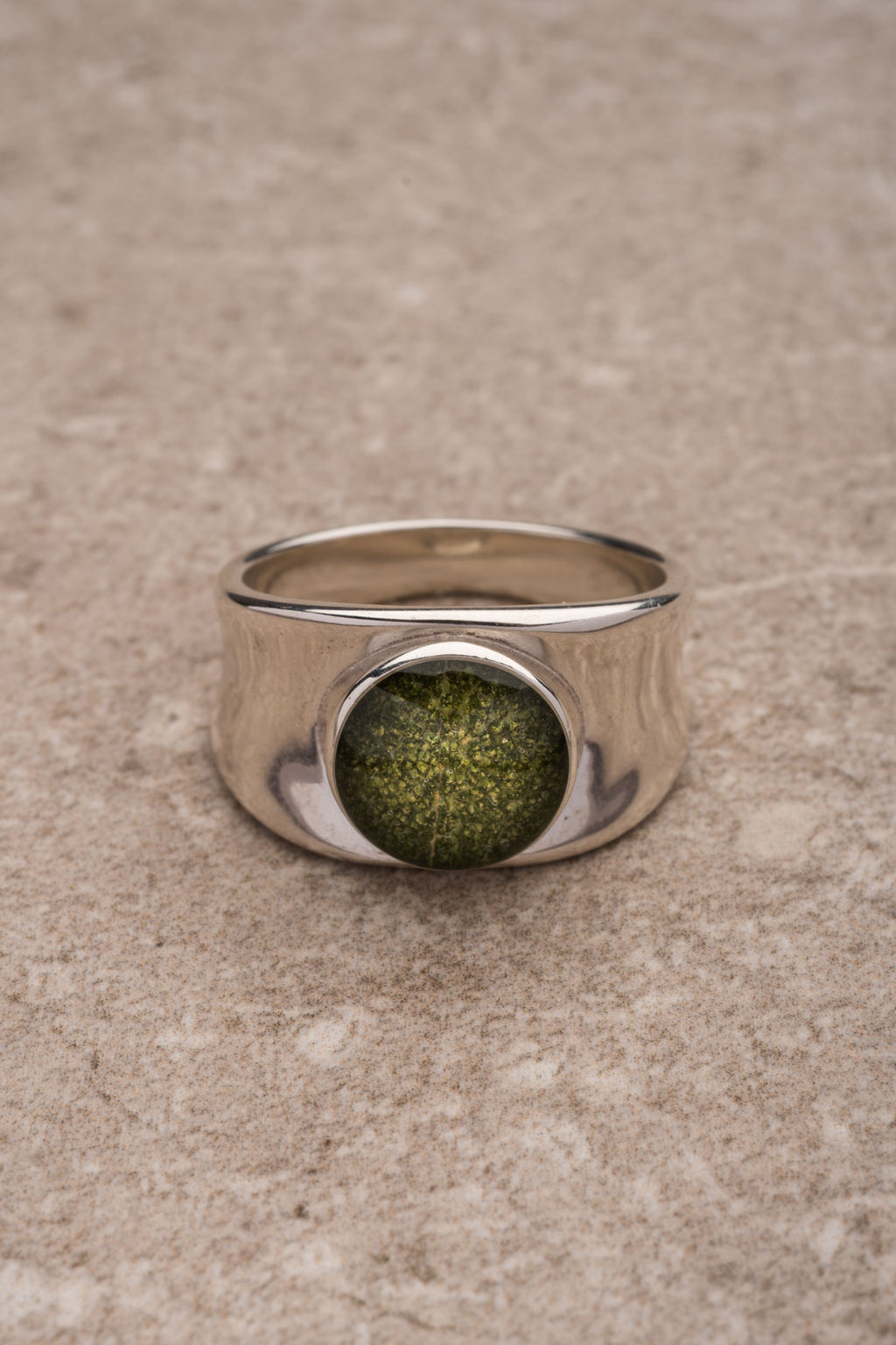Sage Statement Ring