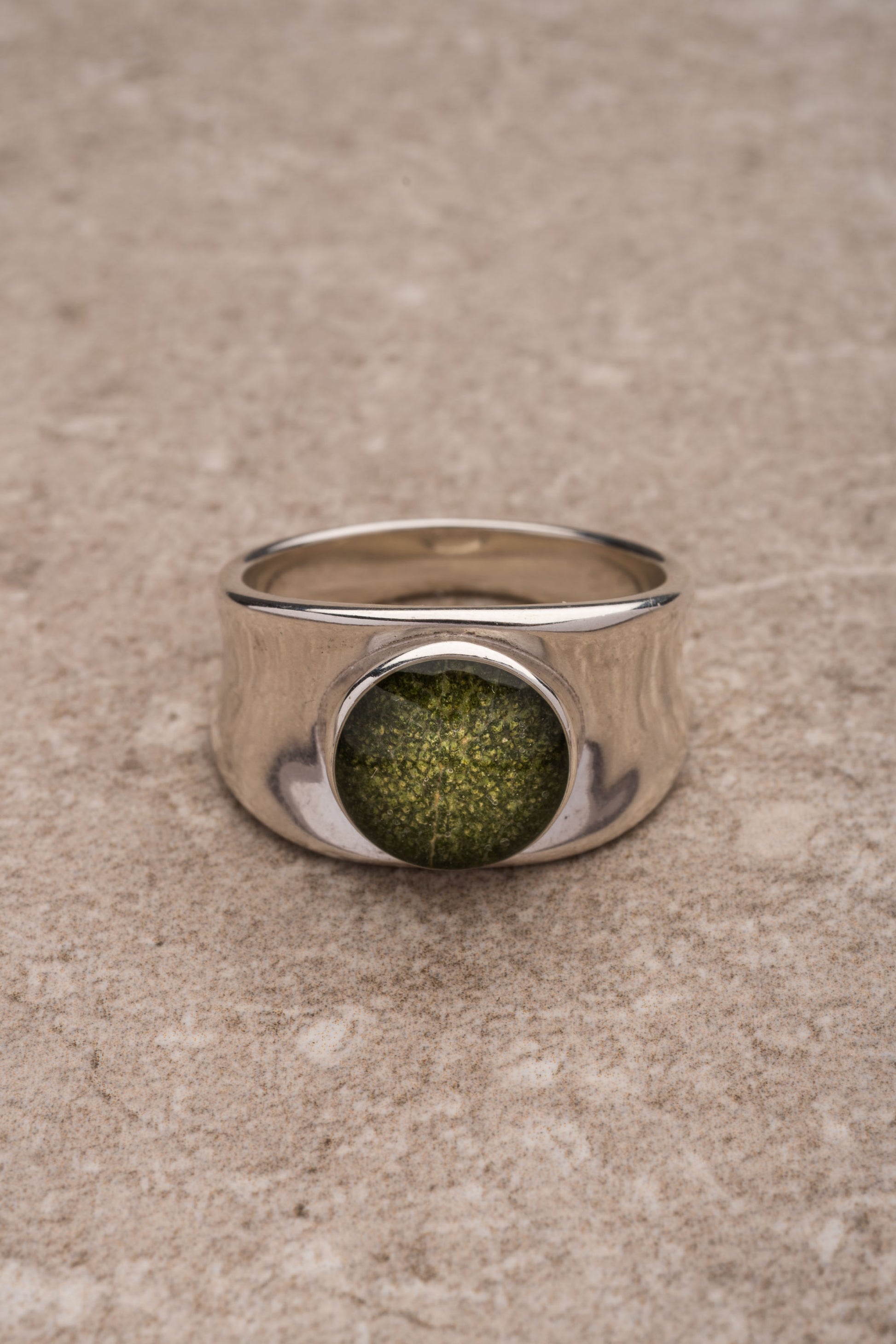 Sage Statement Ring