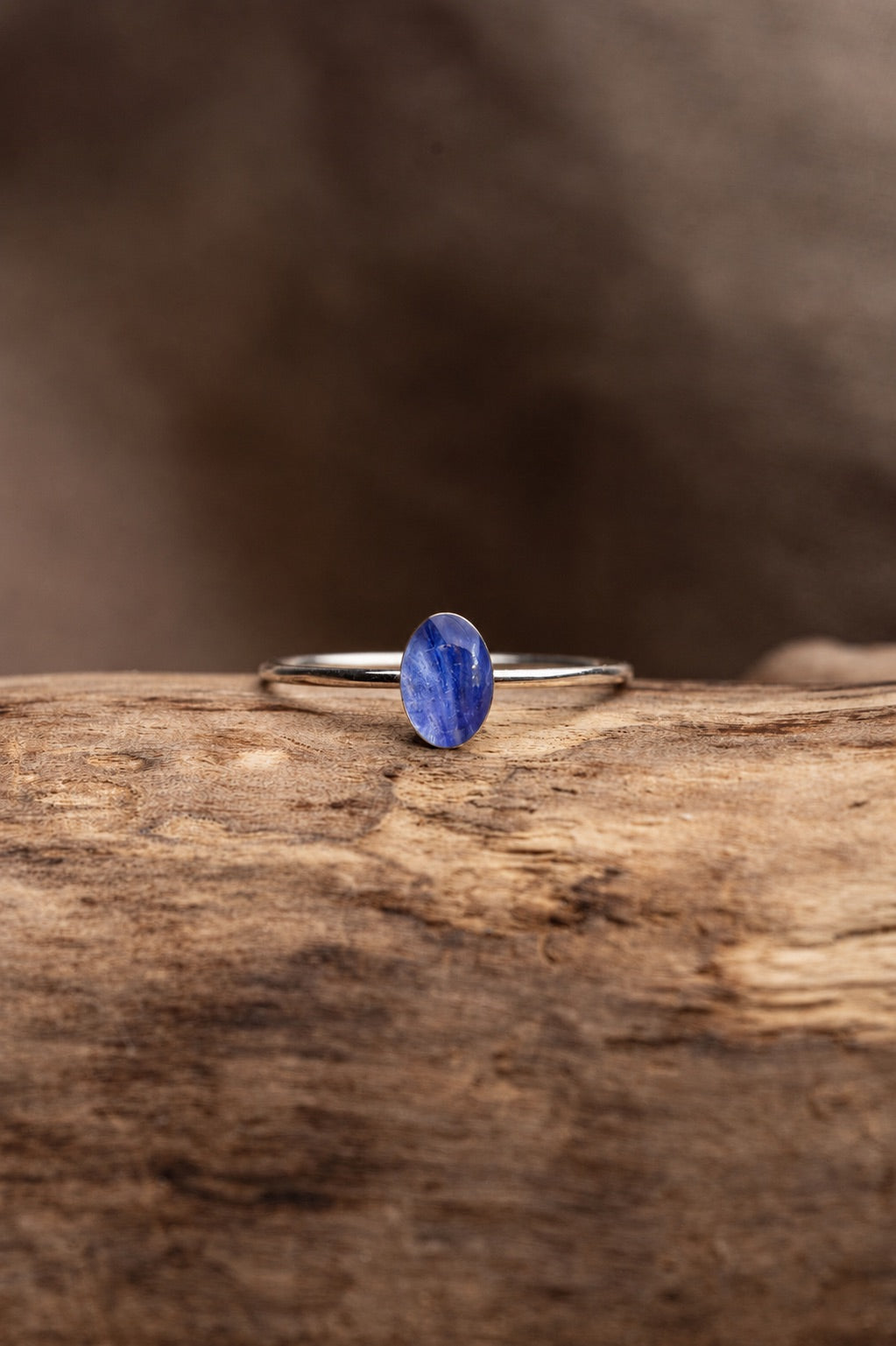 Larkspur Stacking Ring Silver