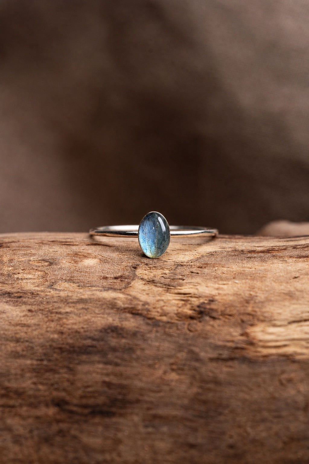 Hydrangea Stacking Ring Silver