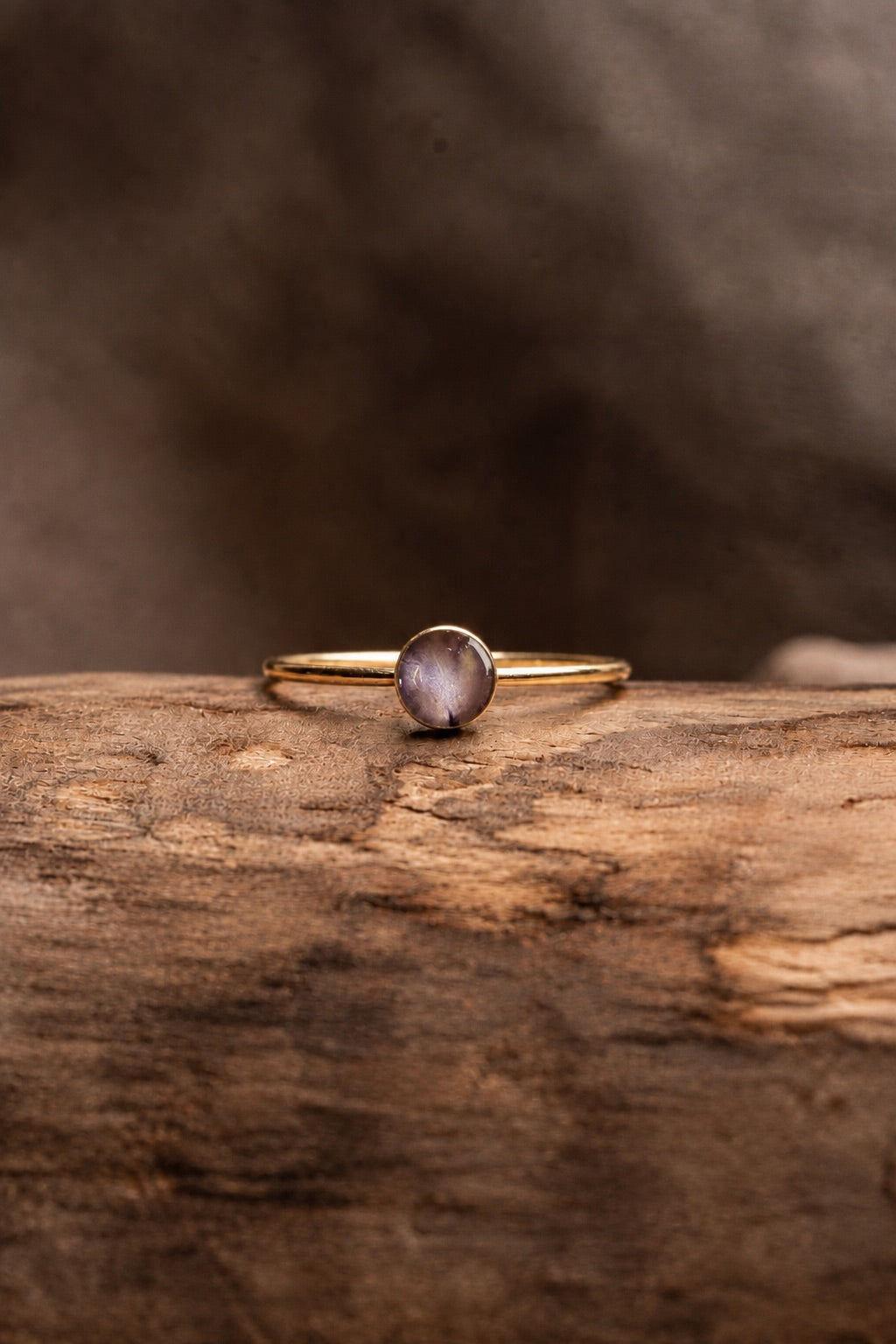 Lilac Stacking Ring Gold