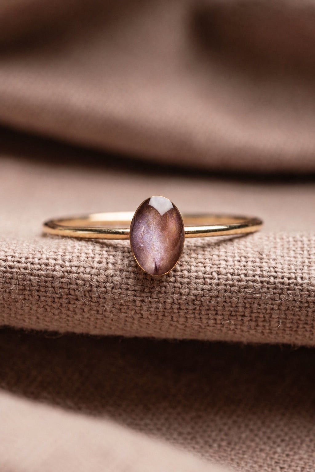 Lilac Stacking Ring Gold