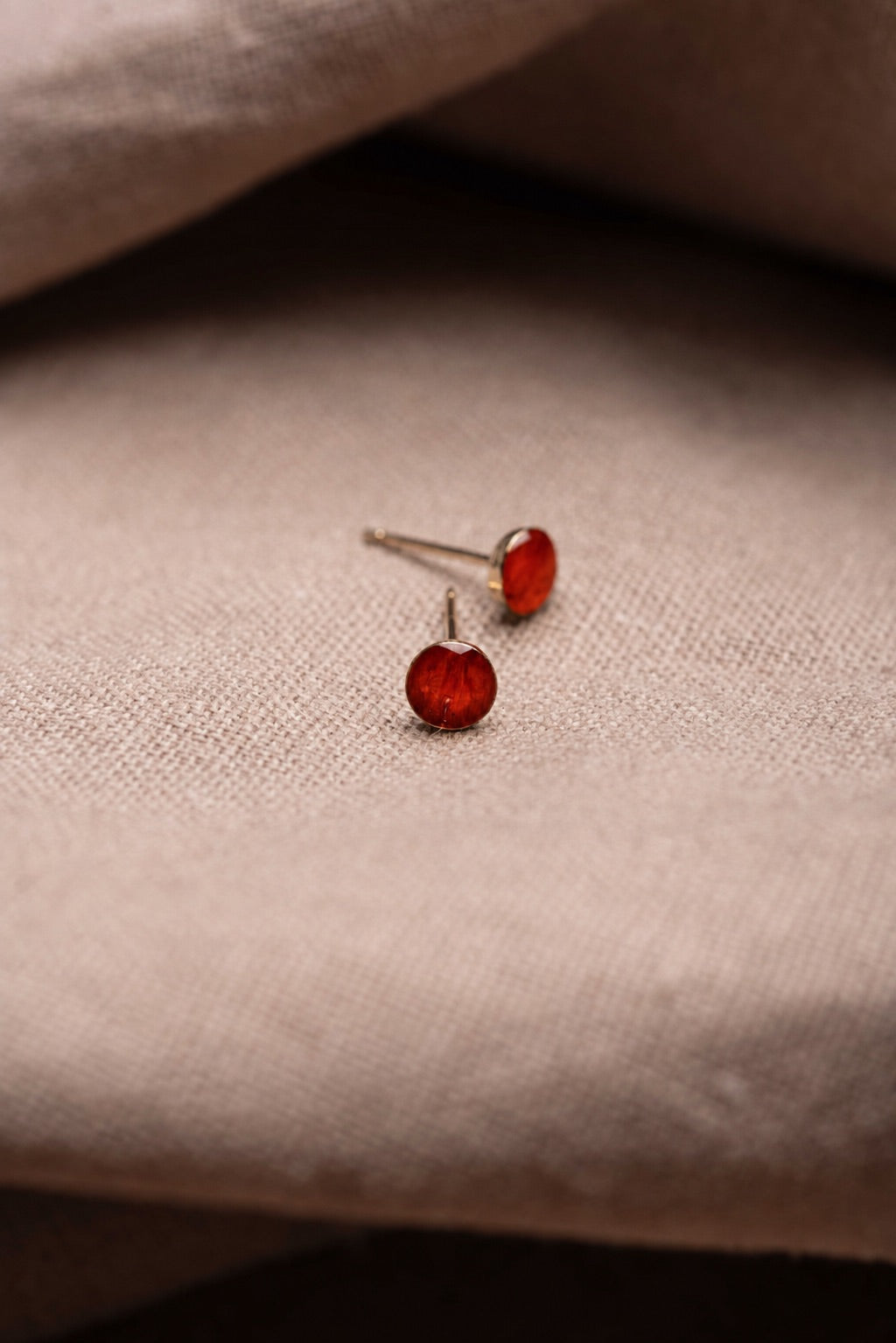 Marigold Stud Earrings Silver