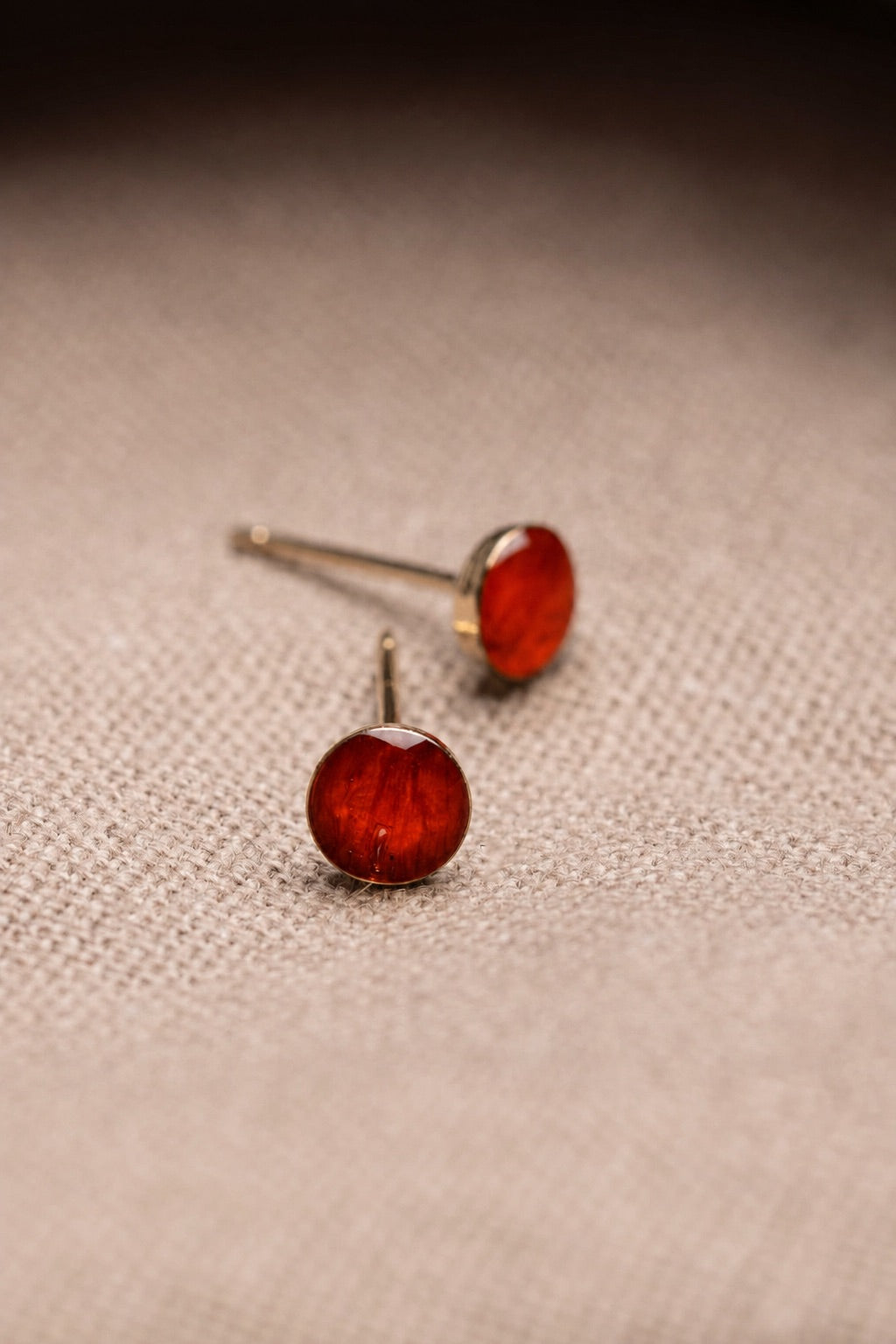 Marigold Stud Earrings Silver