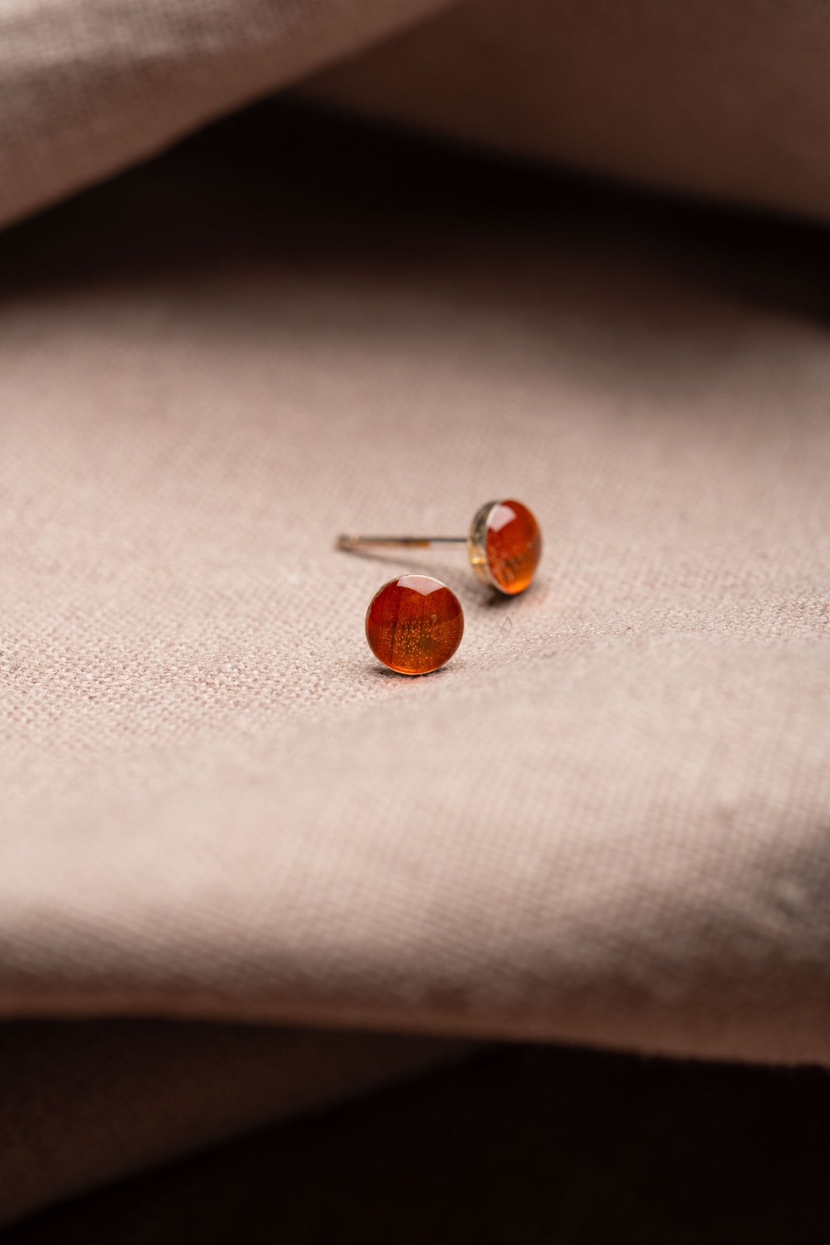 Marigold Stud Earrings Silver