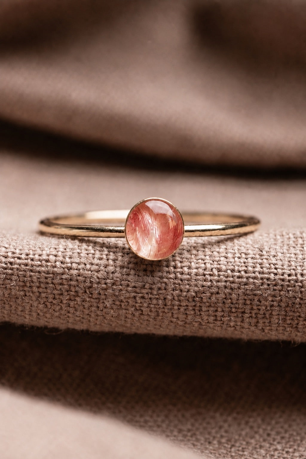 Tulip Stacking Ring Gold