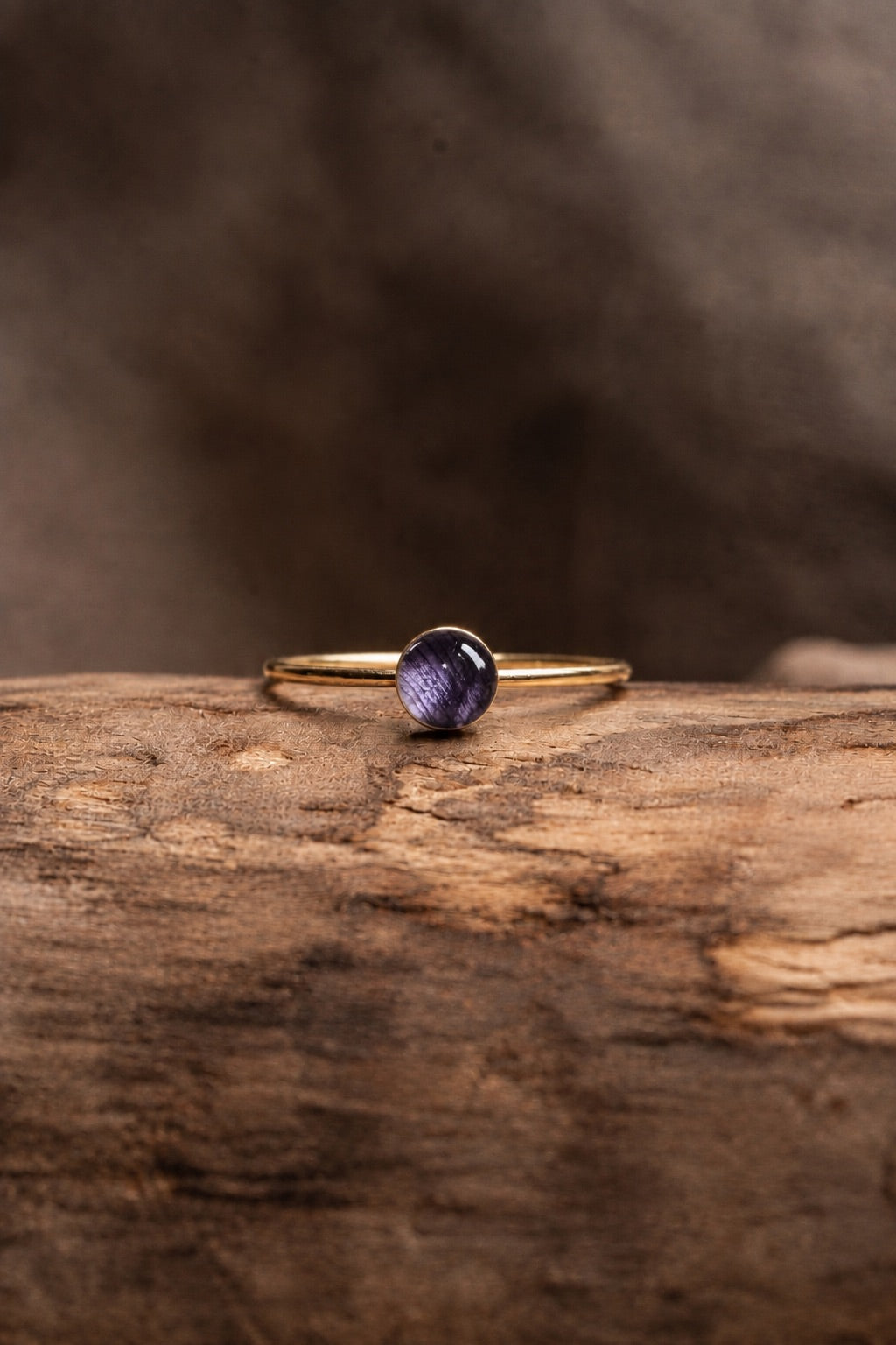Tulip Stacking Ring Gold