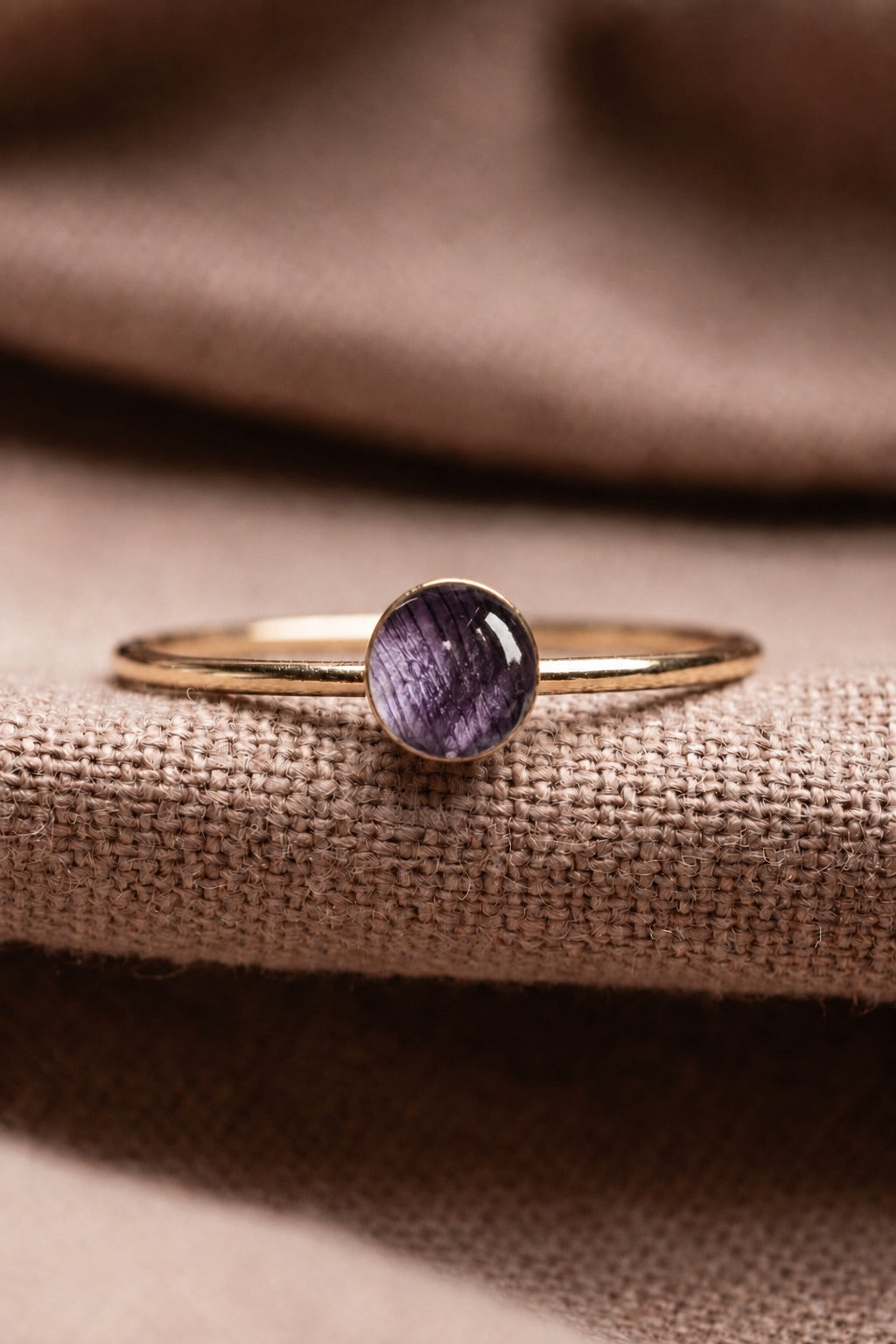 Tulip Stacking Ring Gold