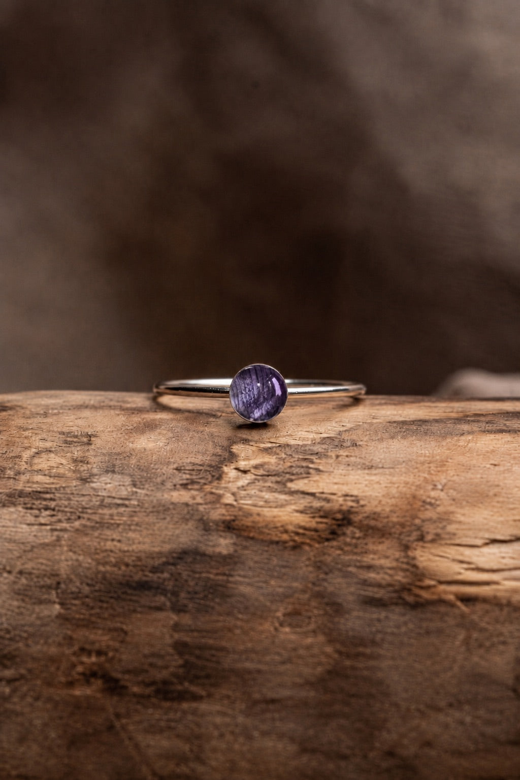 Tulip Stacking Ring Silver