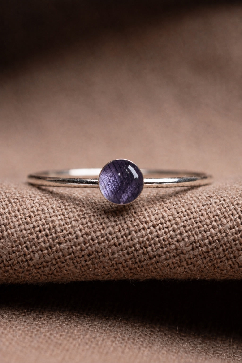 Tulip Stacking Ring Silver
