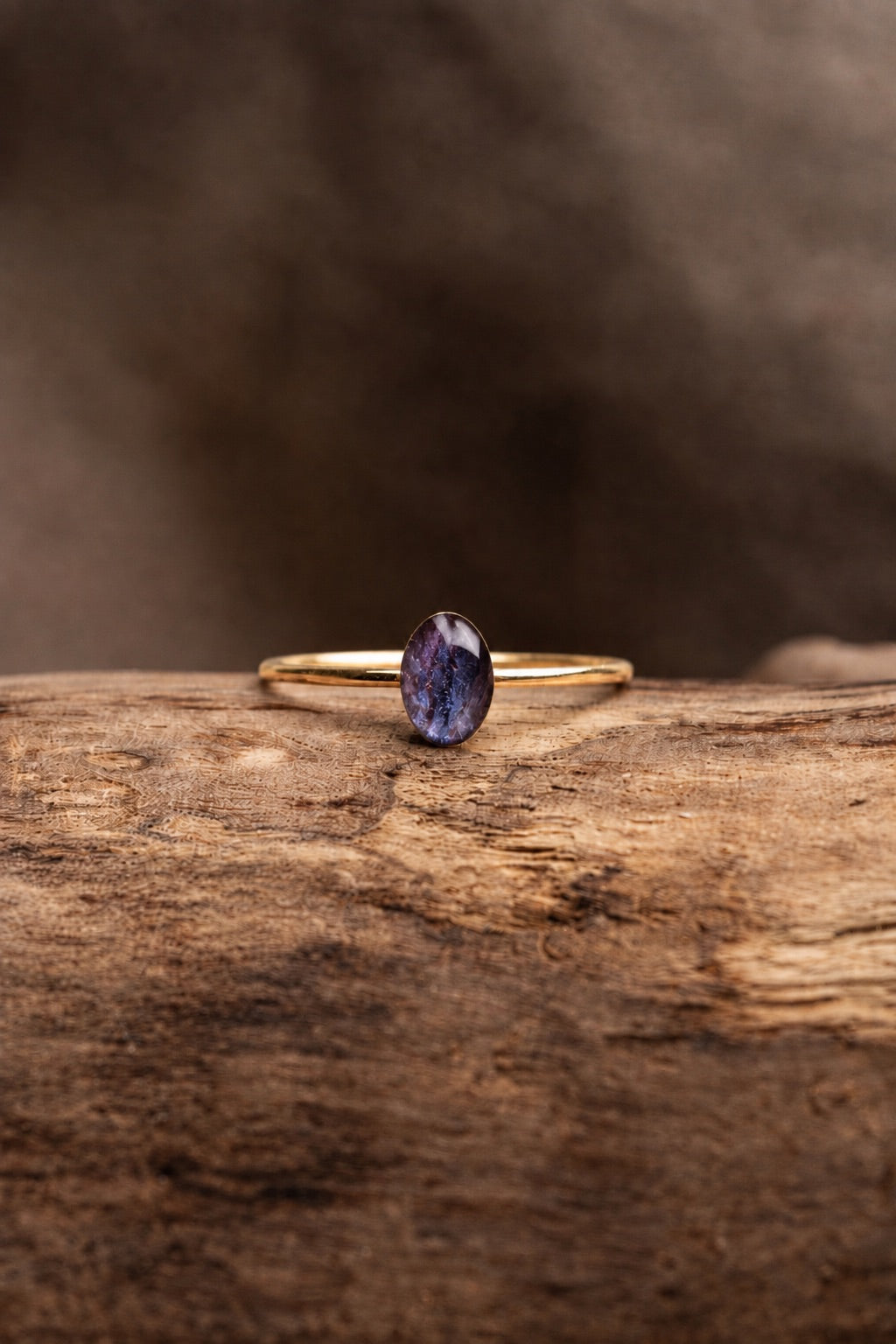 Tulip Stacking Ring Gold