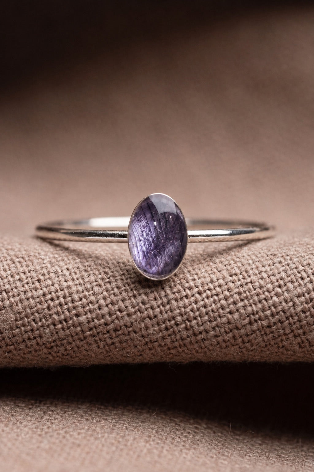 Tulip Stacking Ring Silver