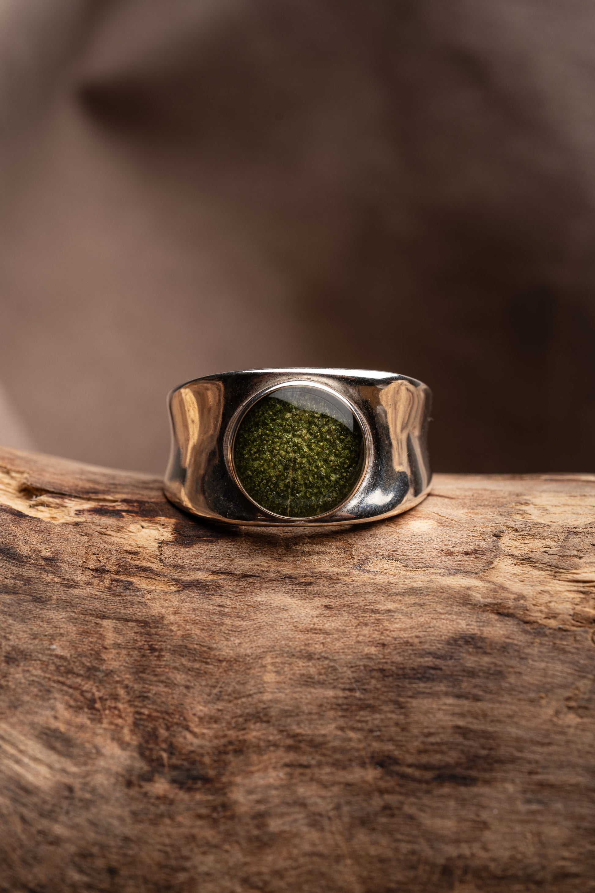 Sage Statement Ring
