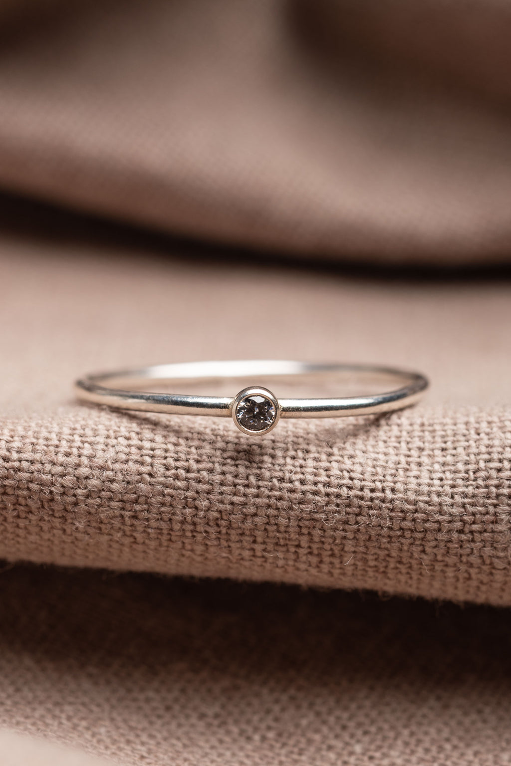 North Star Satellite Ring Silver