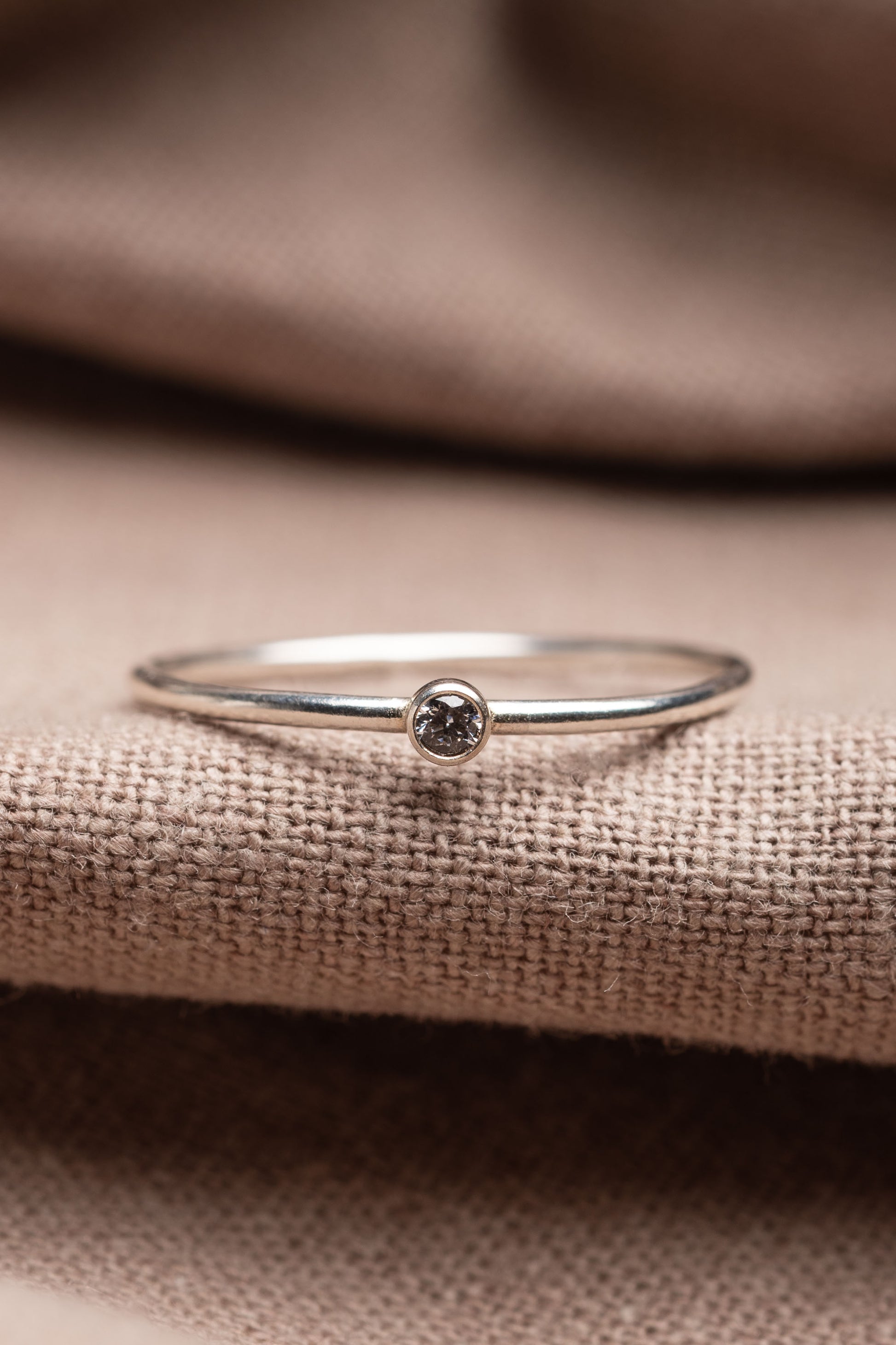 North Star Satellite Ring Silver