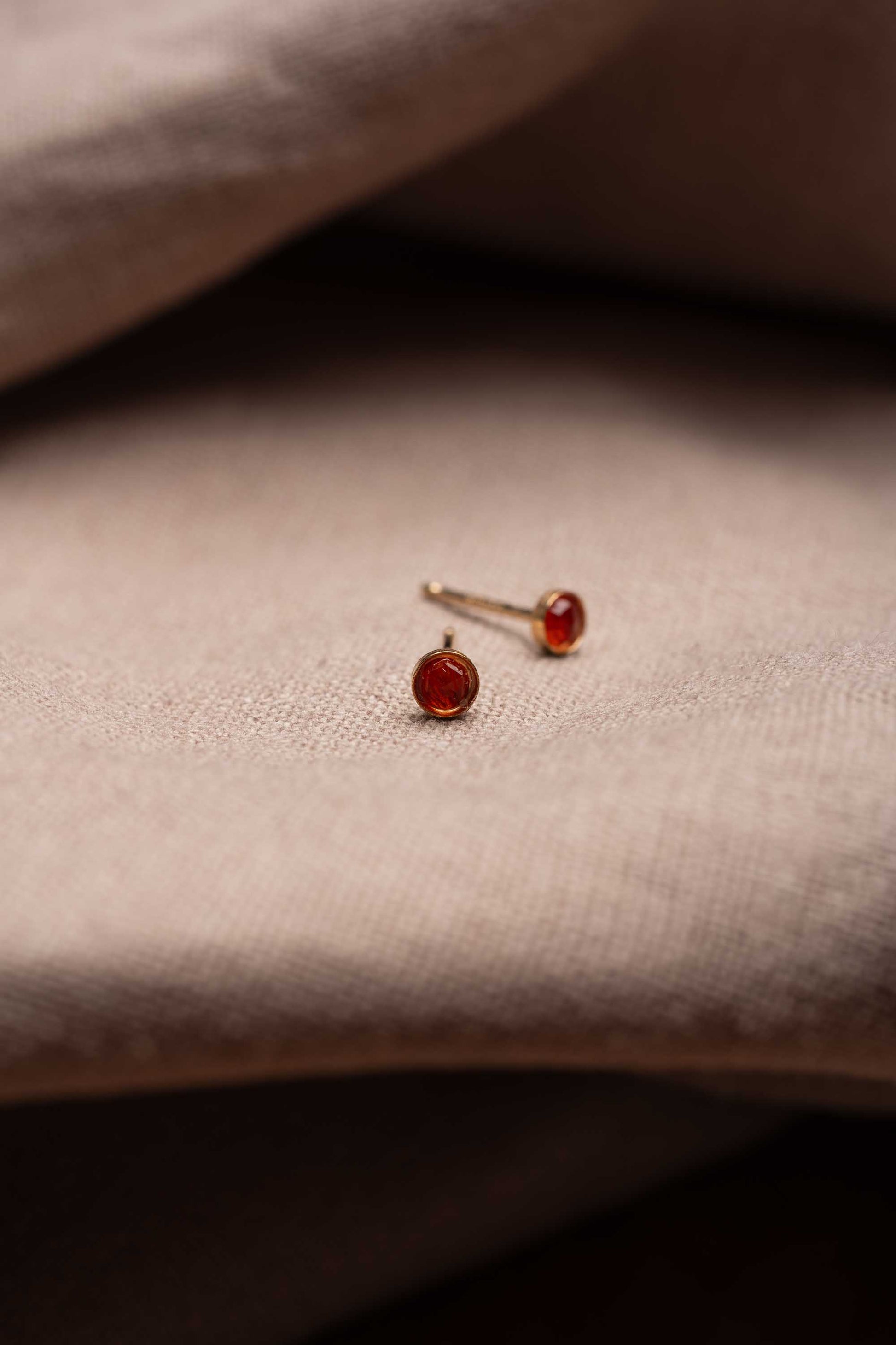 Tiger Lily Satellite Earrings Gold