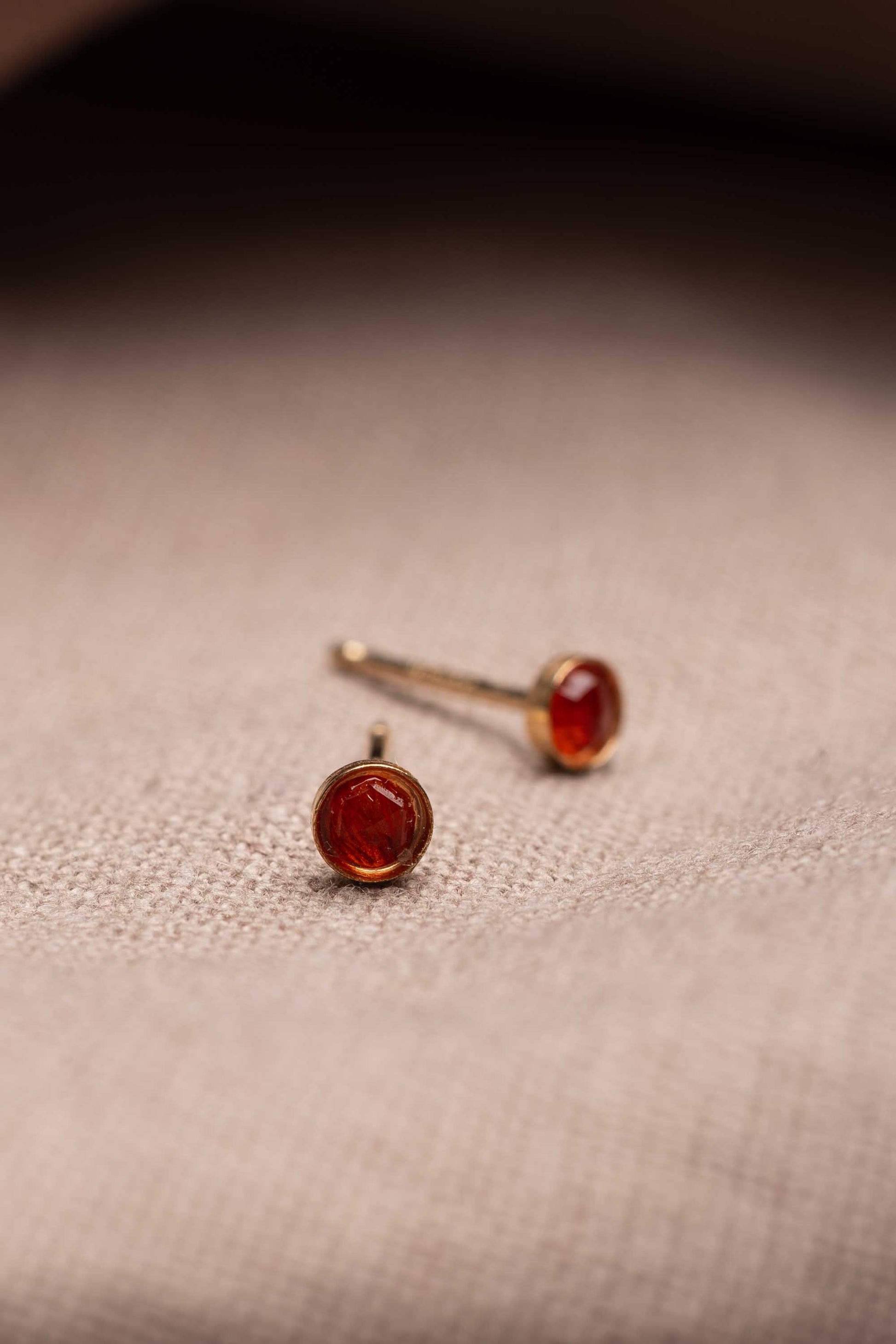 Tiger Lily Satellite Earrings Gold